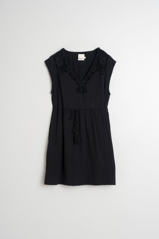DOUBLE GAUZE DRESS