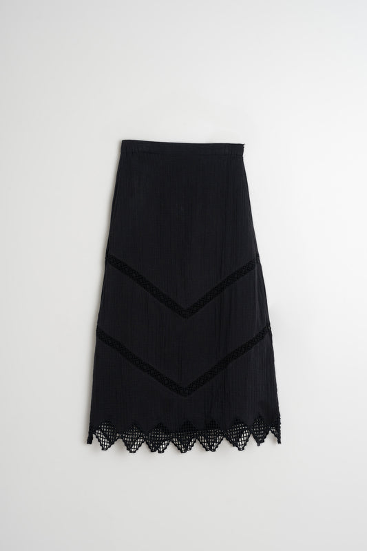 DOUBLE GAUZE SKIRT