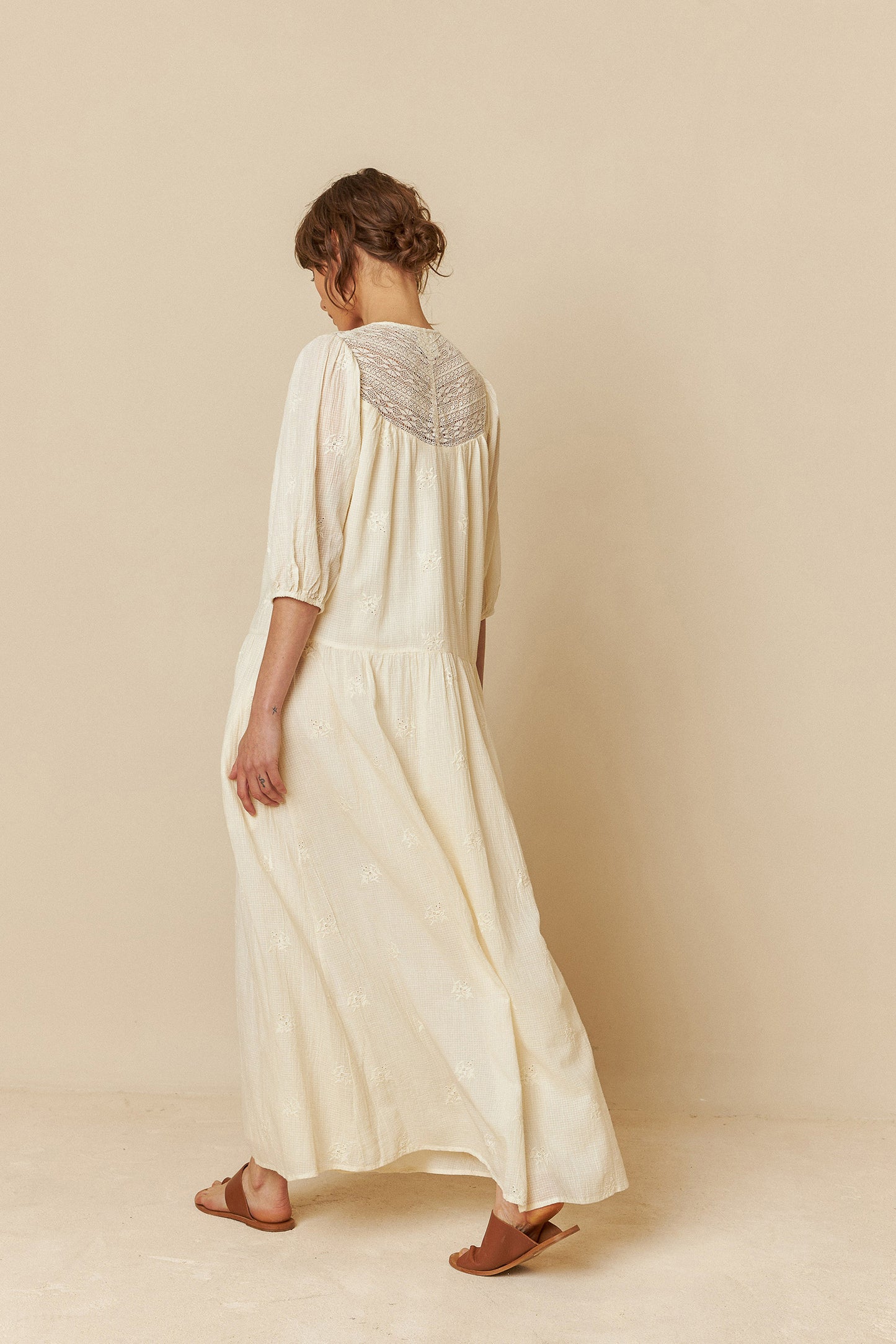 BALLOON SLEEVE DRESS