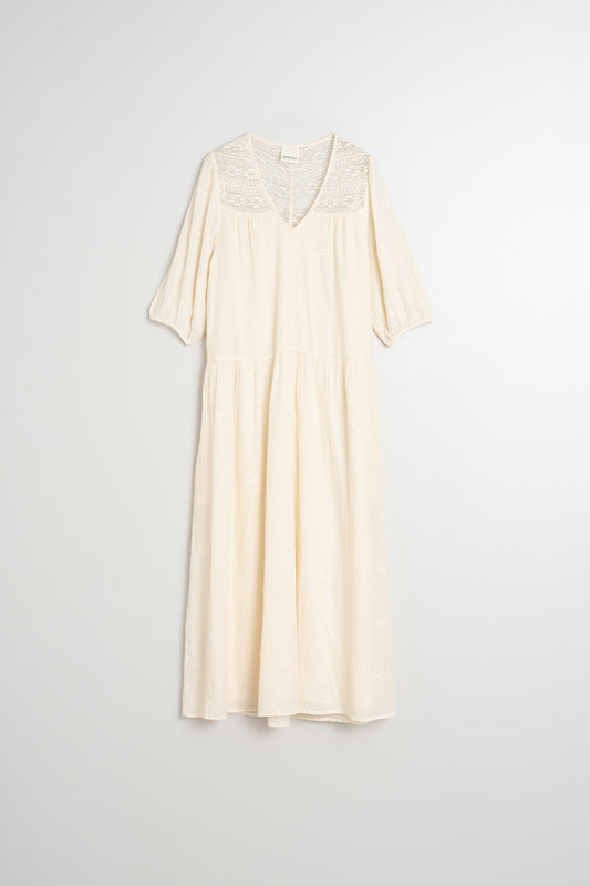 BALLOON SLEEVE DRESS