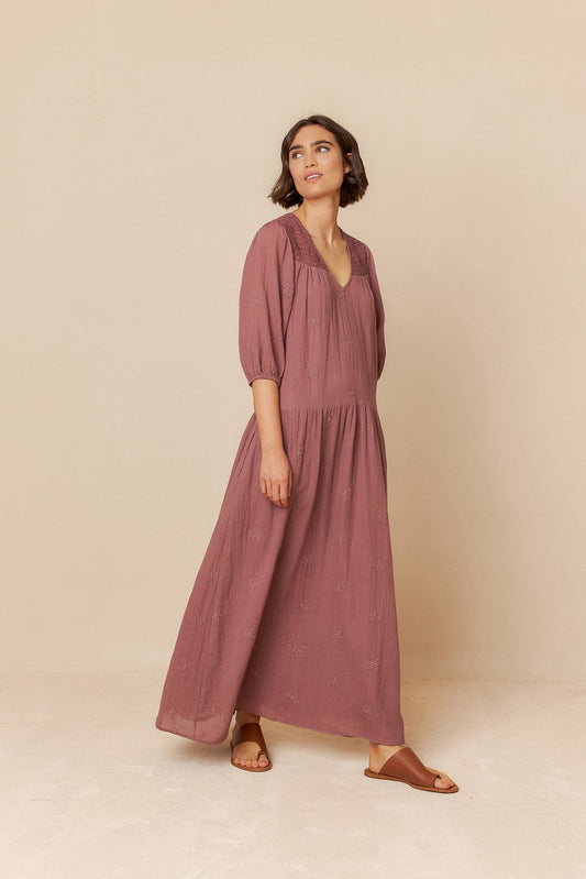 BALLOON SLEEVE DRESS