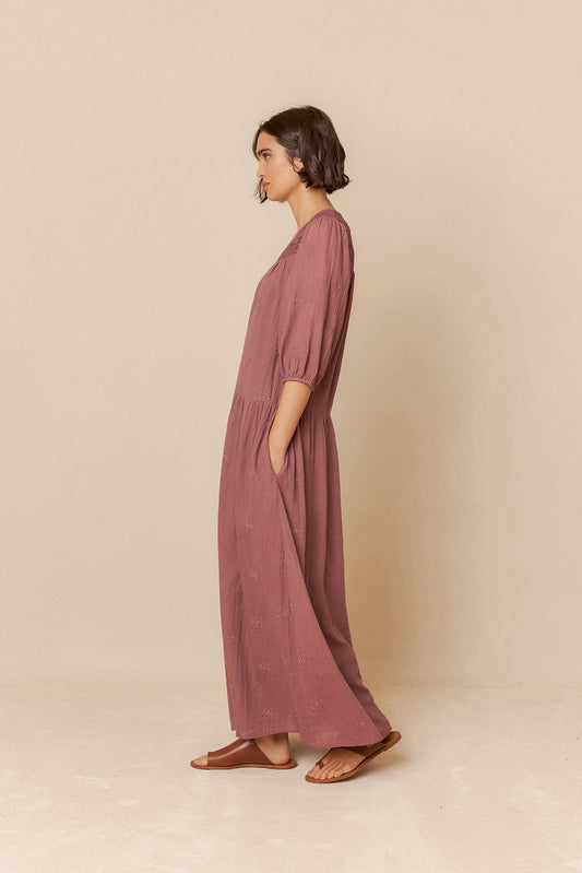 BALLOON SLEEVE DRESS