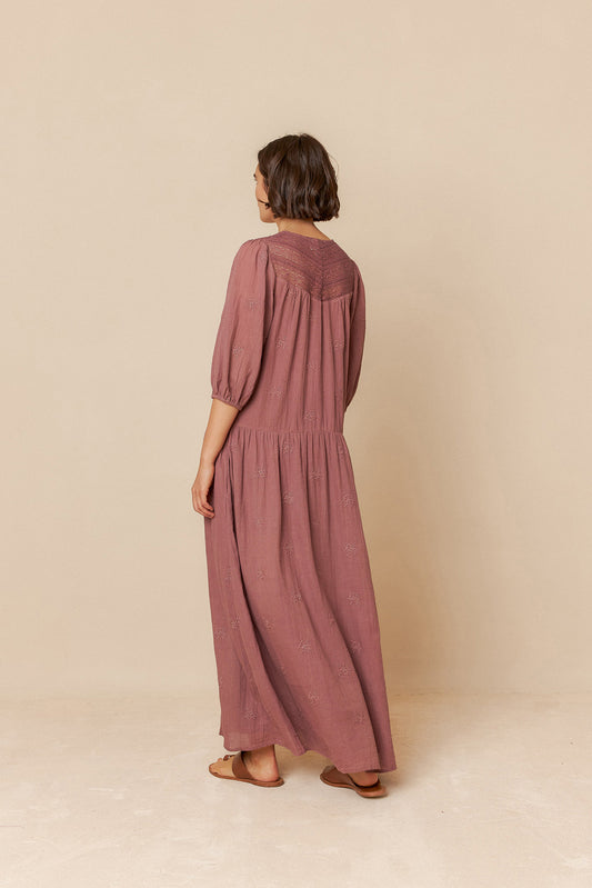 BALLOON SLEEVE DRESS