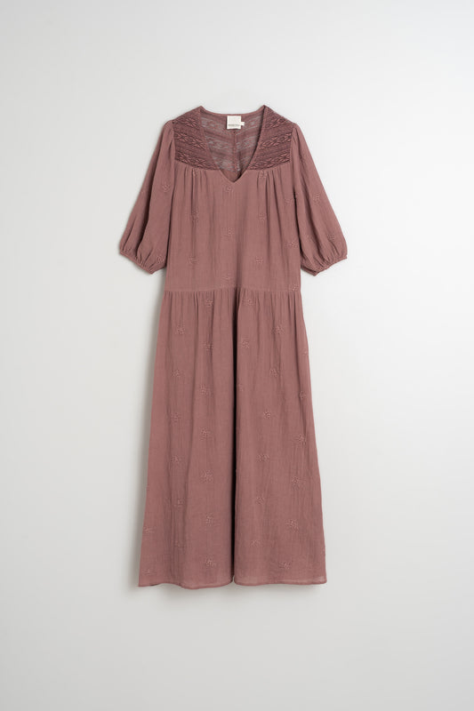 BALLOON SLEEVE DRESS