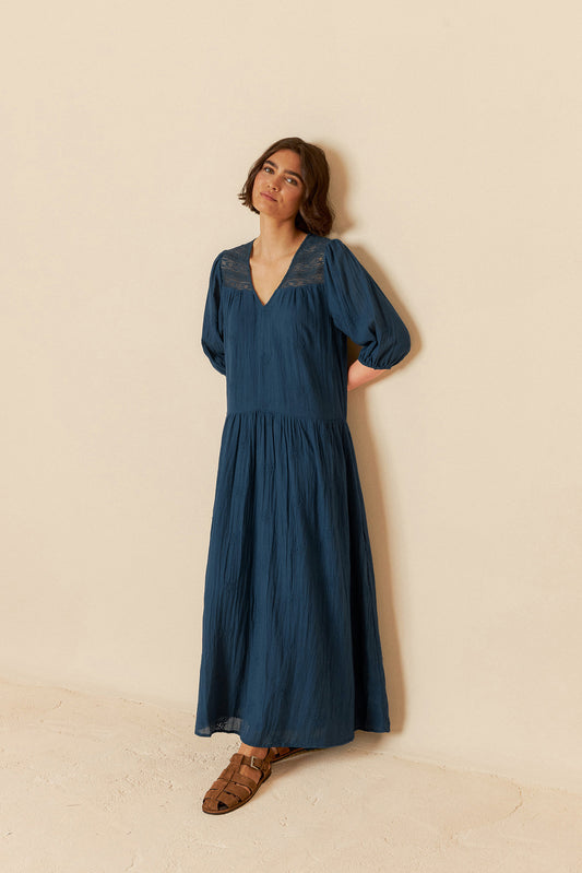 BALLOON SLEEVE DRESS
