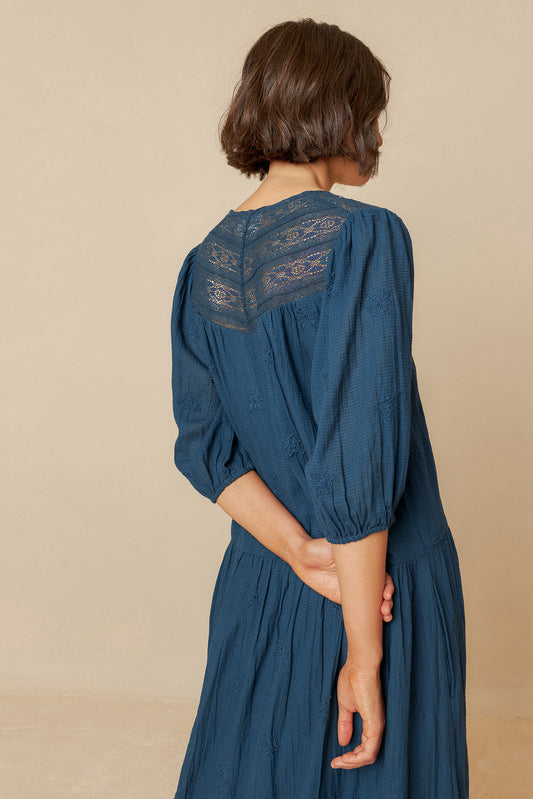 BALLOON SLEEVE DRESS
