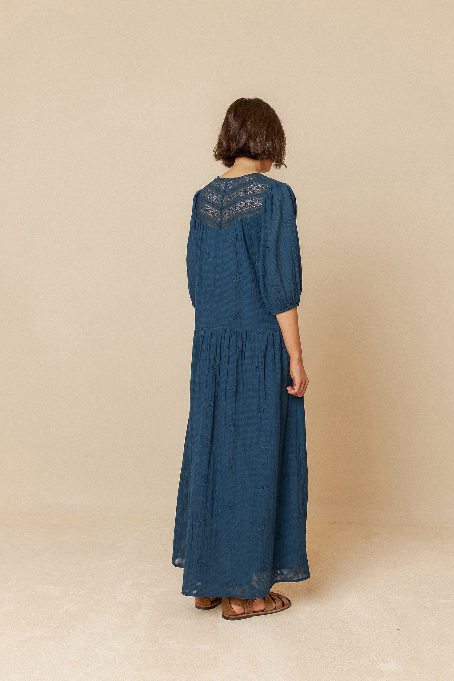 BALLOON SLEEVE DRESS