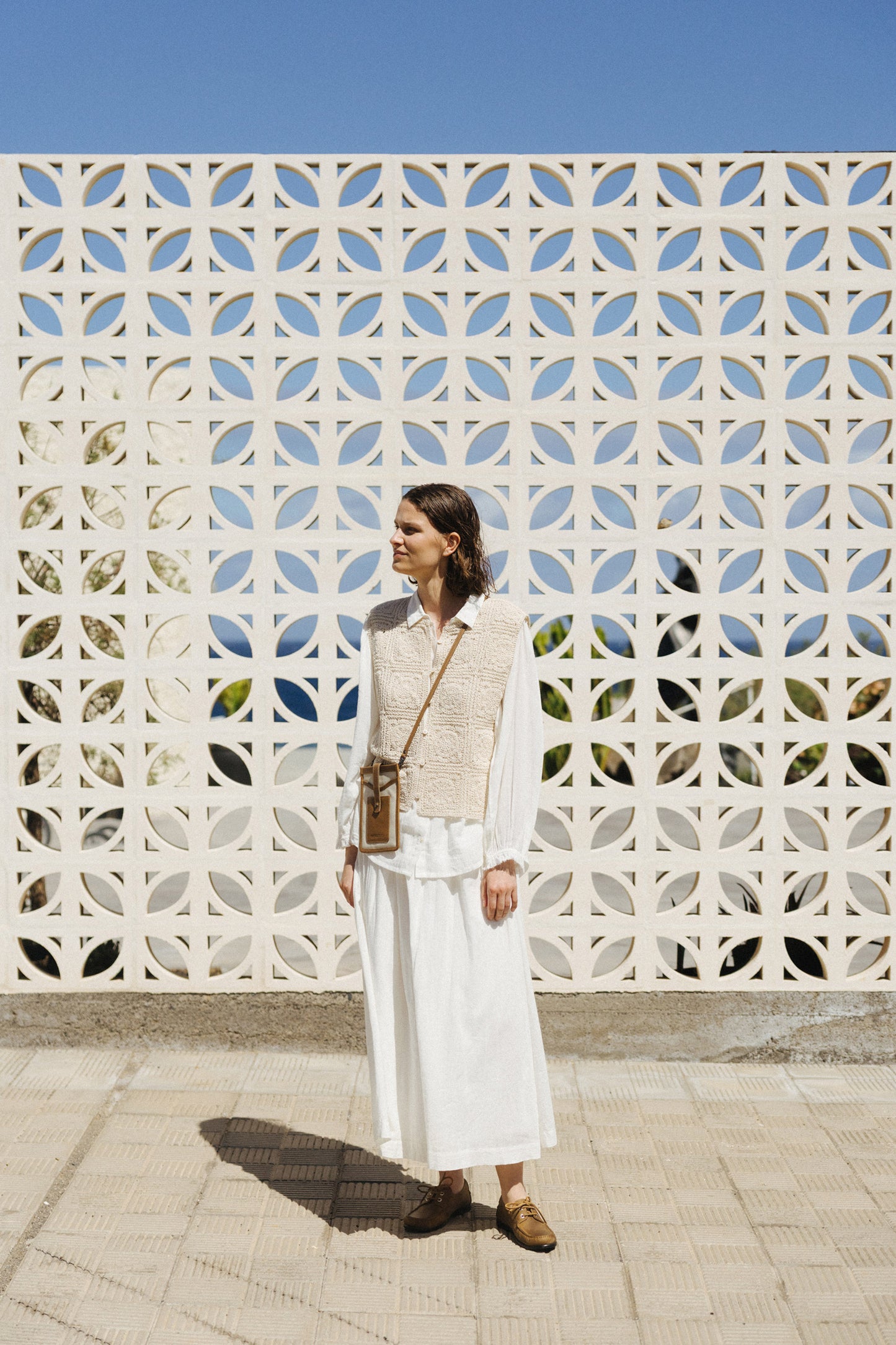[CL] ELASTIC COTTON SKIRT