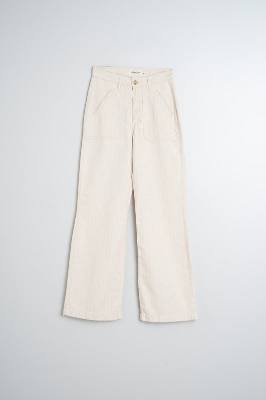 PINSTRIPE TWILL PANTS