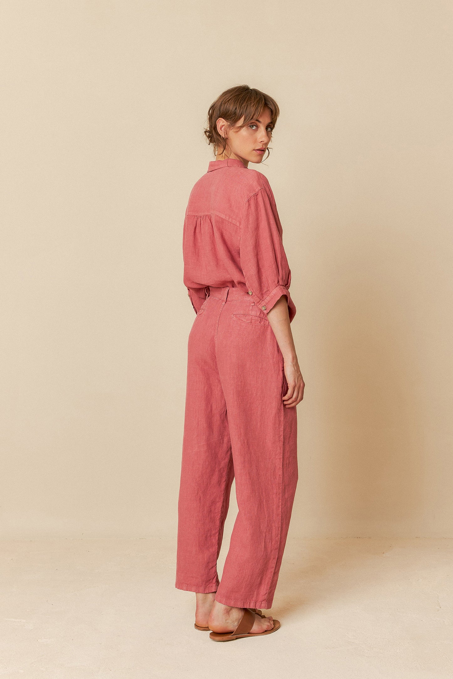 LINEN JARED PANTS