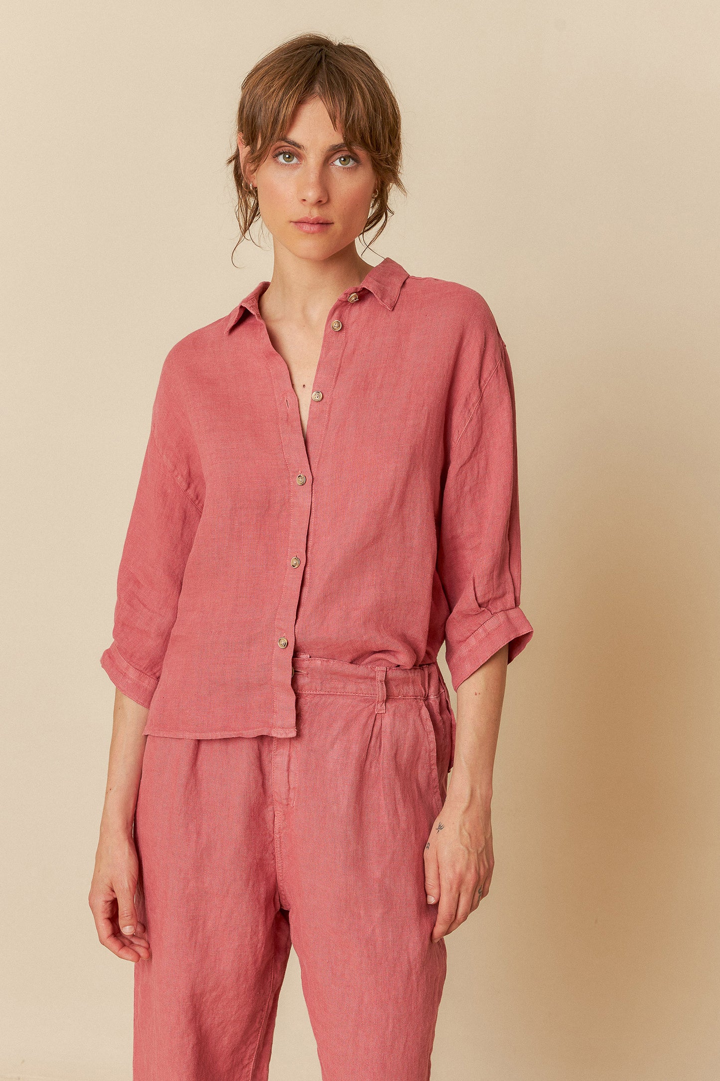 LINEN JARED PANTS