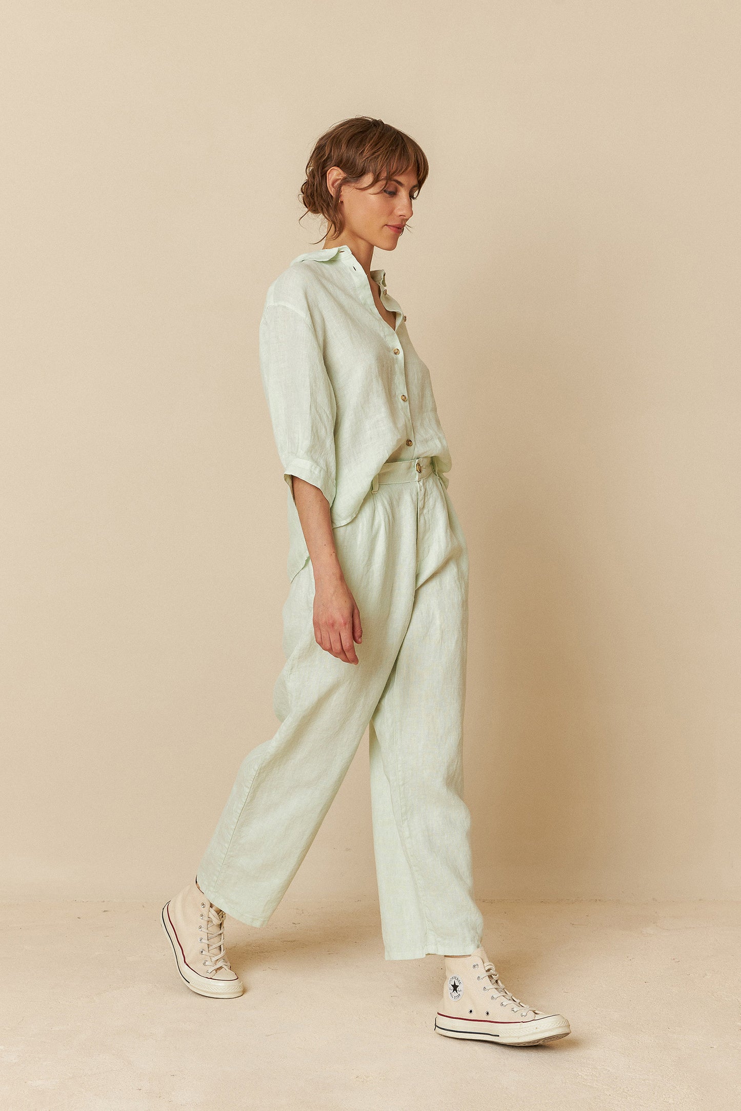 LINEN JARED PANTS