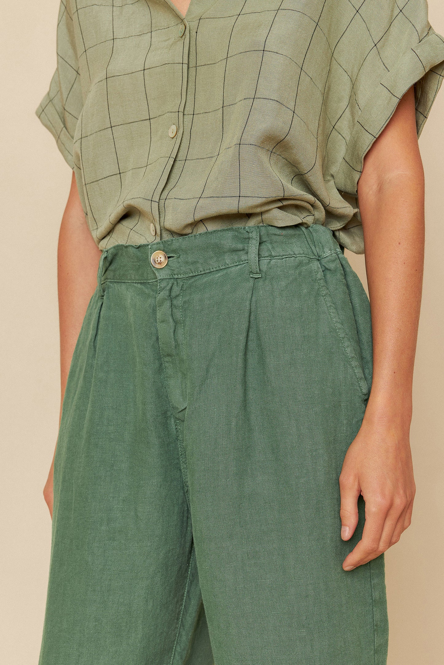 LINEN JARED PANTS