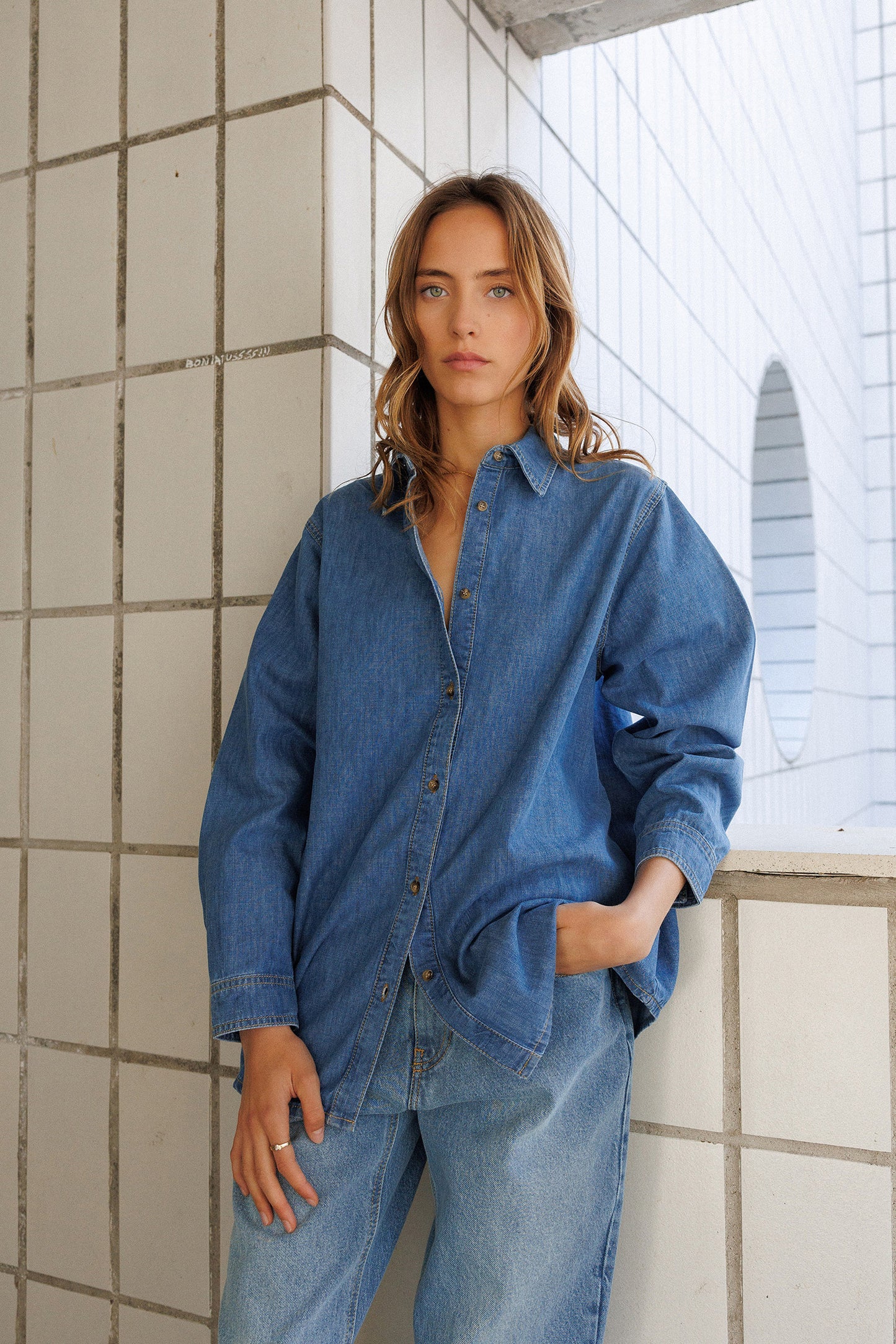 MEN´S DENIM OVERSHIRT