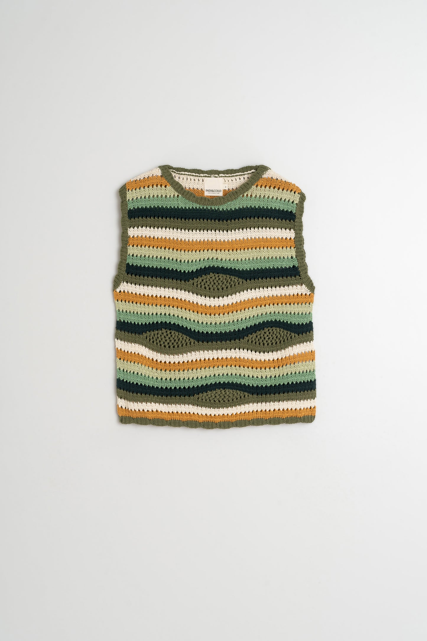 CROCHET KNIT VEST