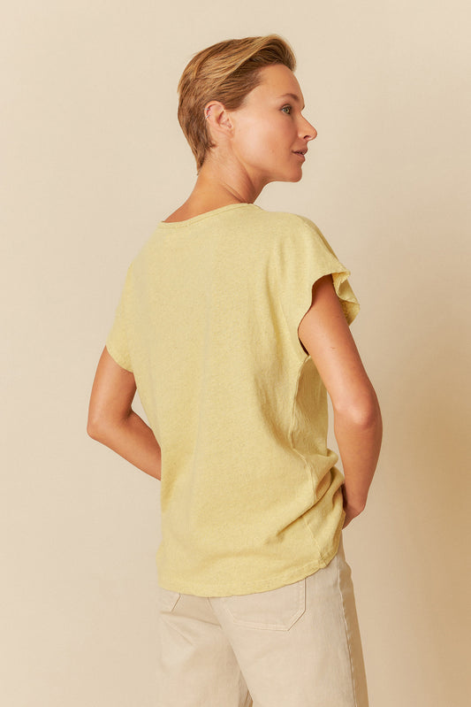 RUSTIC-EFFEC MELANGE T-SHIRT