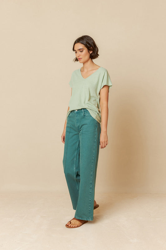 RUSTIC-EFFEC MELANGE T-SHIRT