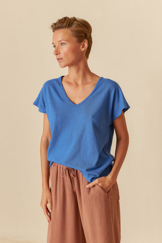 RUSTIC-EFFEC MELANGE T-SHIRT