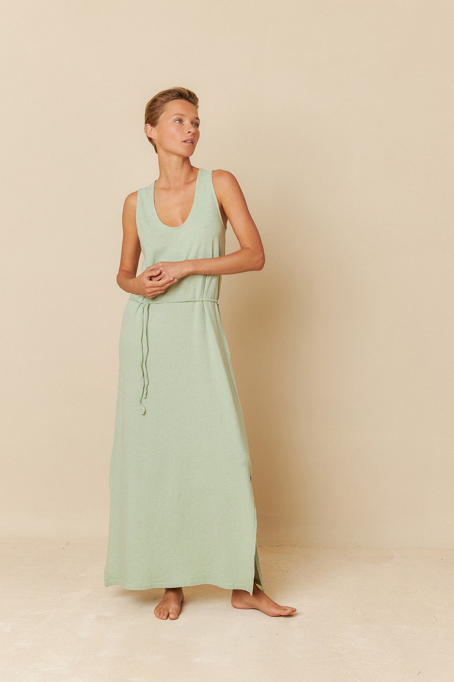 RUSTIC MELANGE DRESS