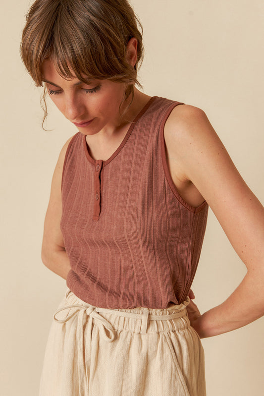 KNIT TANK TOP