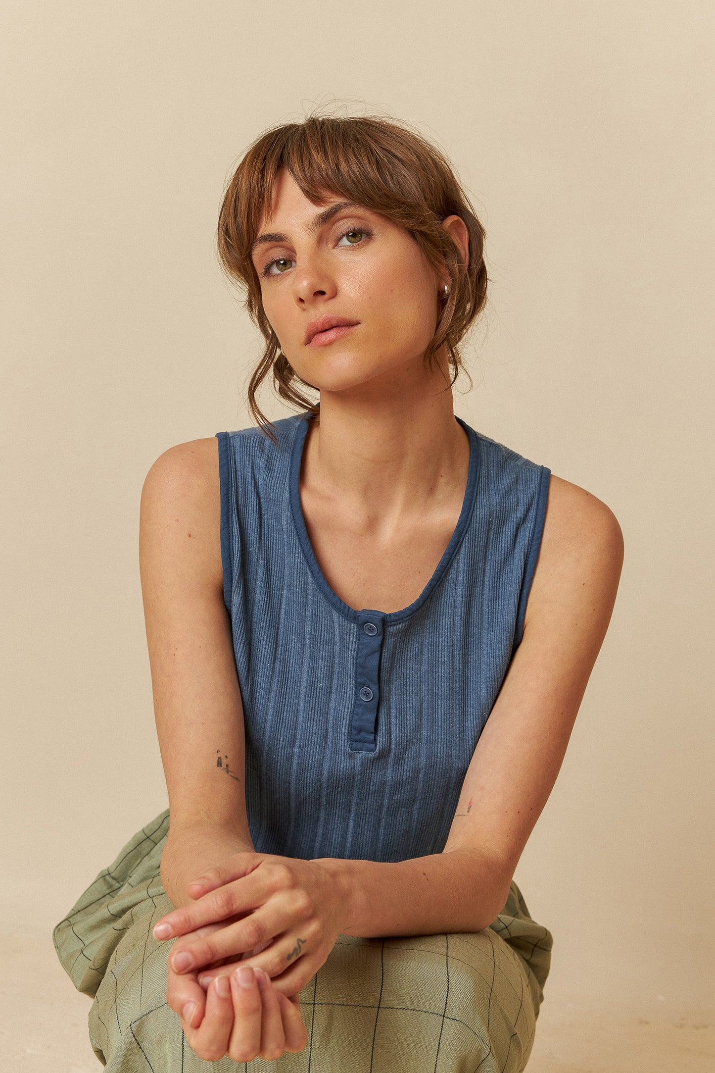 KNIT TANK TOP