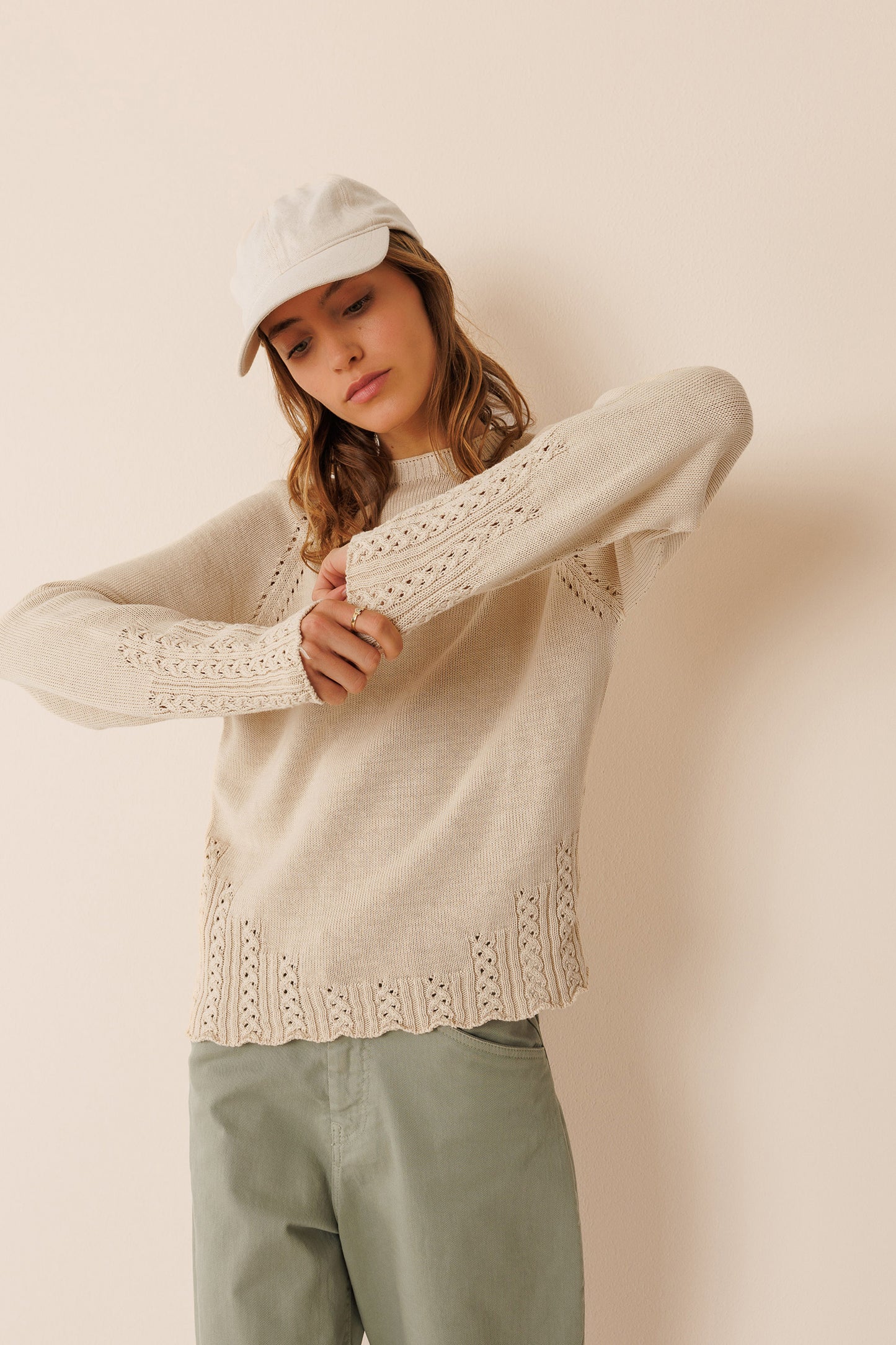 SHRUNK KNIT SWEATER