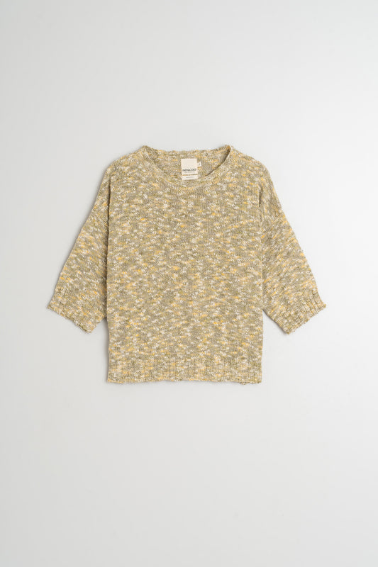 BOUCLE KNIT SWEATER