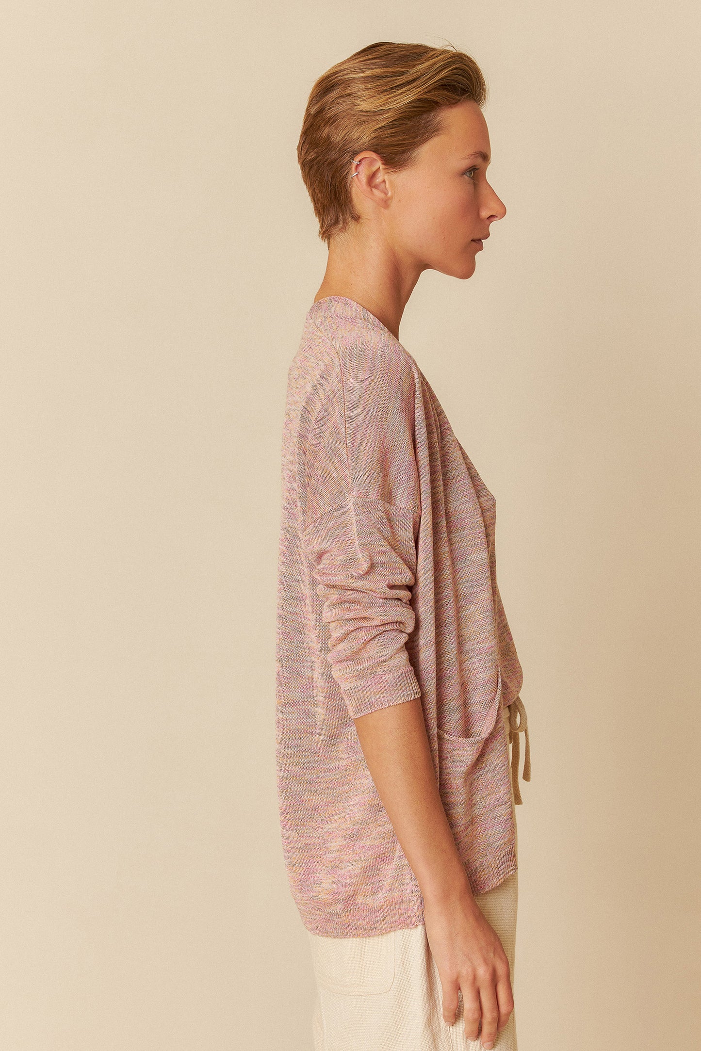 [CL] MELANGE KNIT CARDIGAN