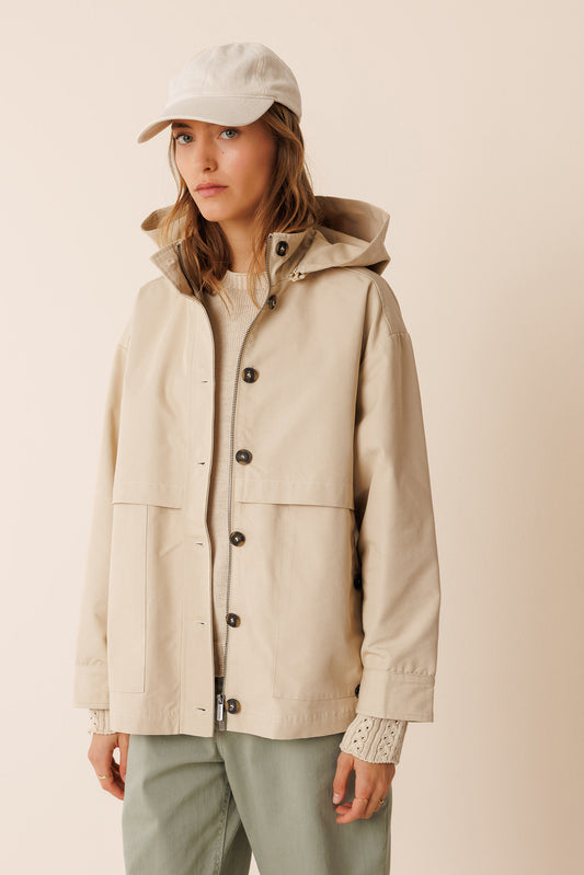 WATER REPELLENT TRENCH COAT