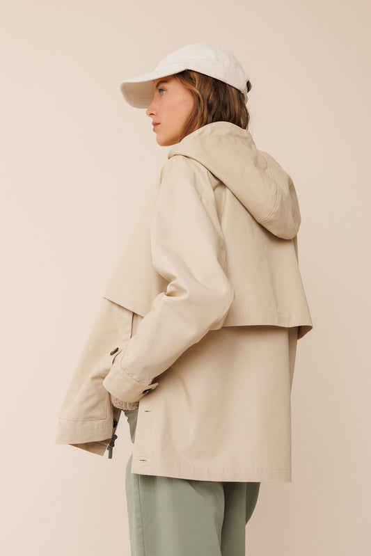 WATER REPELLENT TRENCH COAT