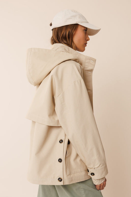 WATER REPELLENT TRENCH COAT