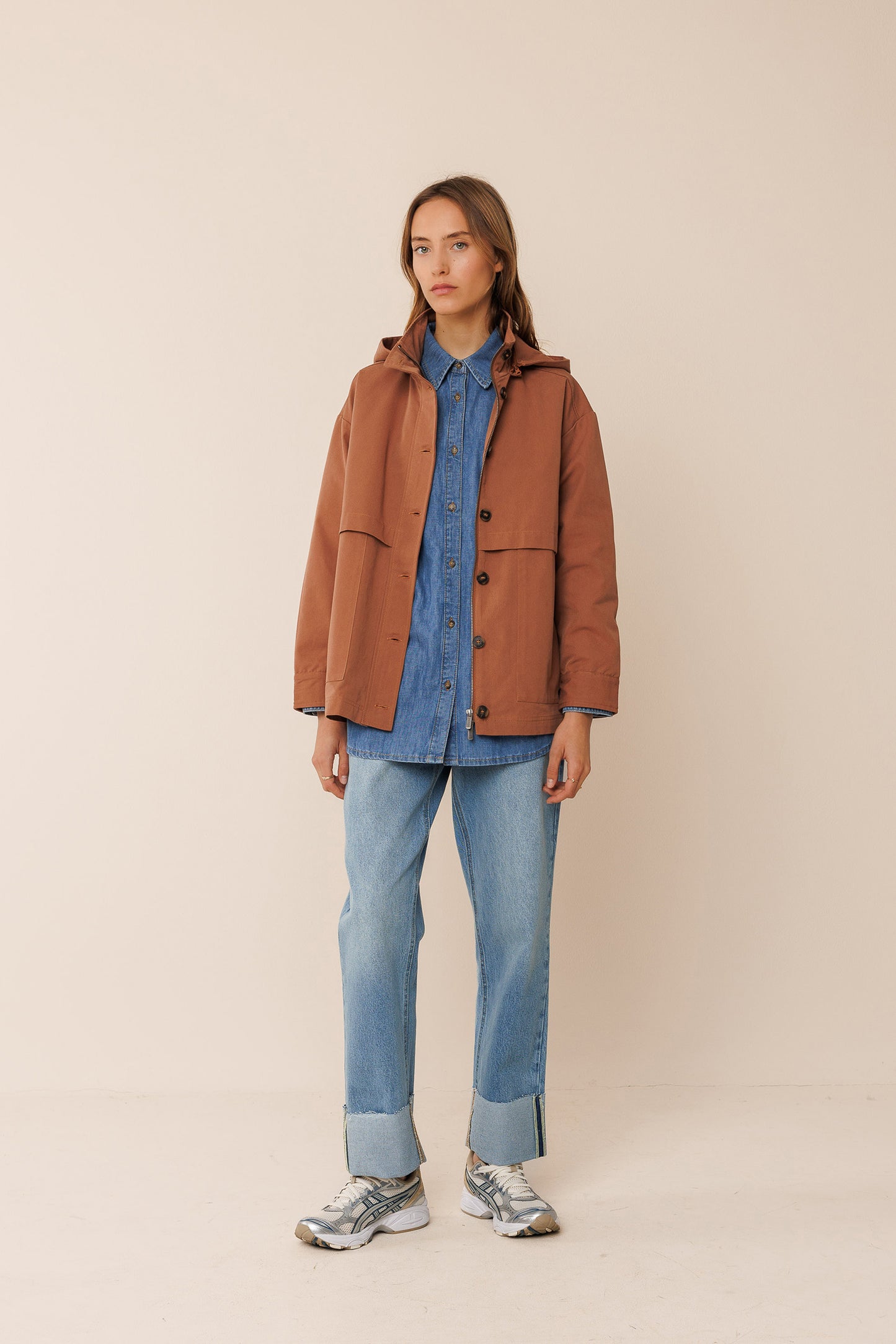 WATER REPELLENT TRENCH COAT