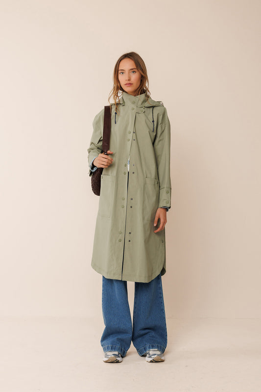 WATER RESISTANT TRENCH COAT