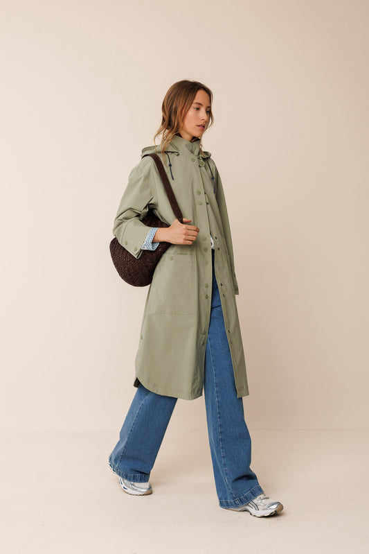 WATER RESISTANT TRENCH COAT