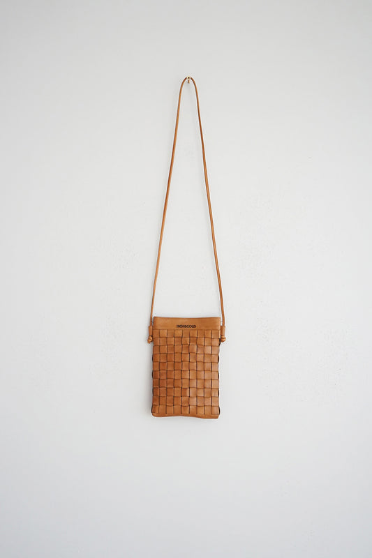 FLAT LEATHER BAG MINI