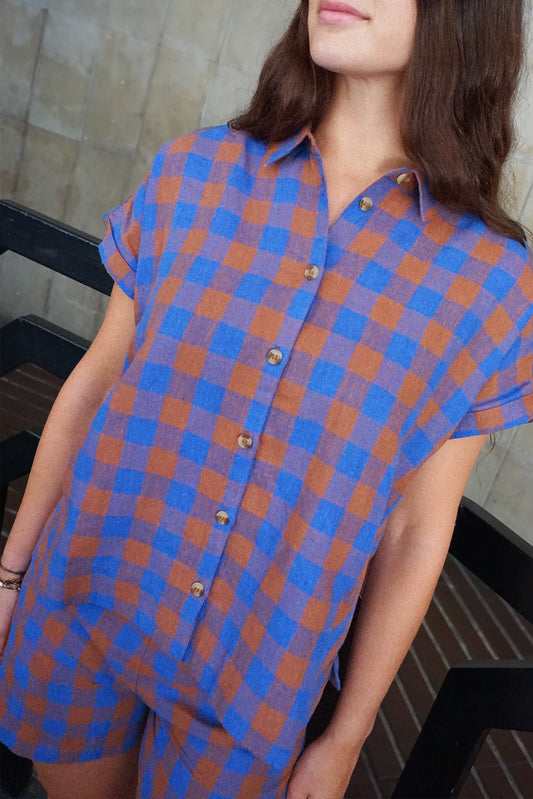 OVERSIZE VICHY SHIRT