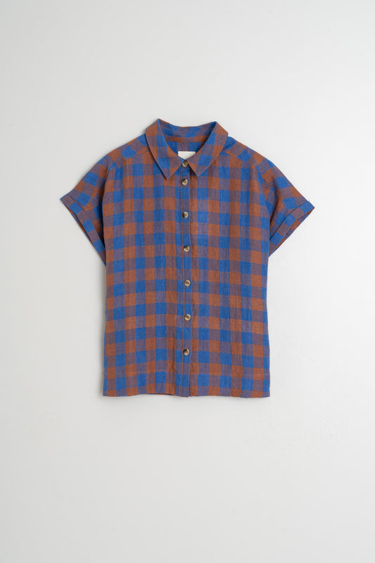 [CL] OVERSIZE VICHY SHIRT