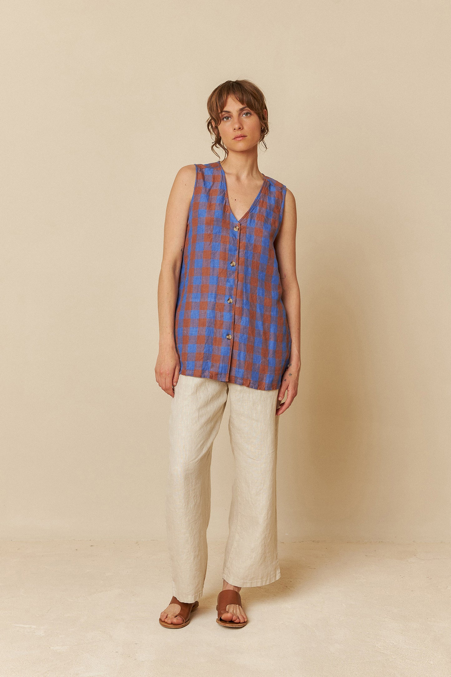 [CL] RETRO VICHY SHIRT