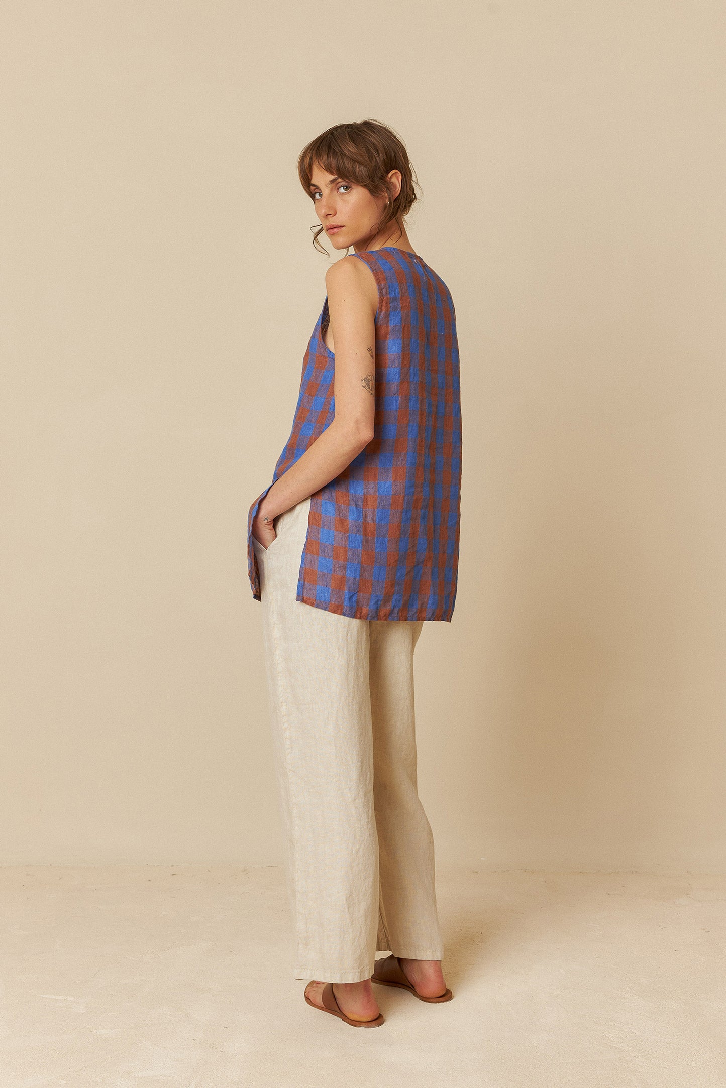 [CL] RETRO VICHY SHIRT