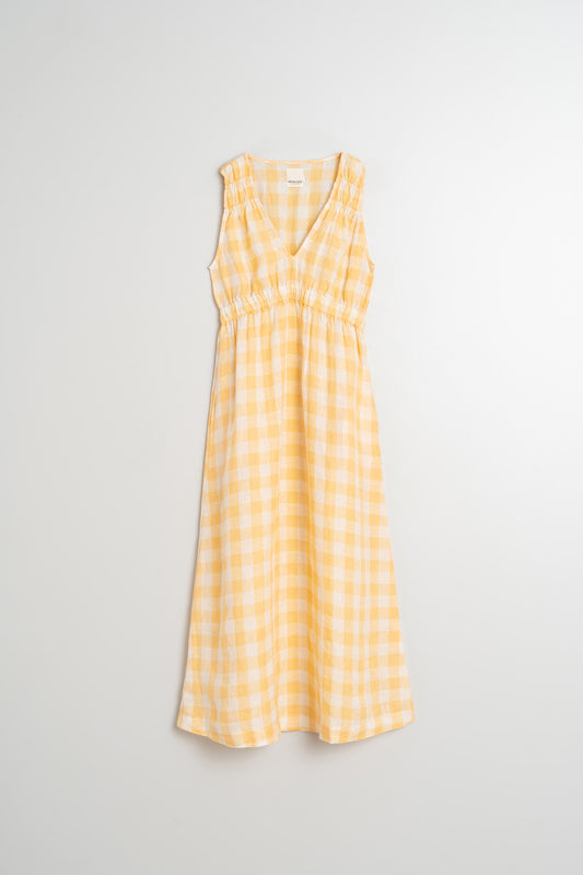 VICHY ELASTIC DRESS