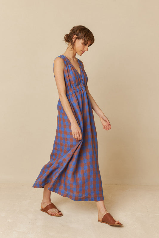 VICHY ELASTIC DRESS