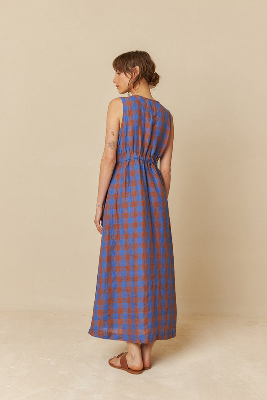 VICHY ELASTIC DRESS