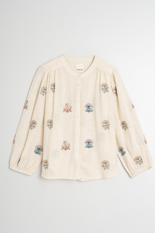 MULTI-COLOR EMBROIDERED SHIRT