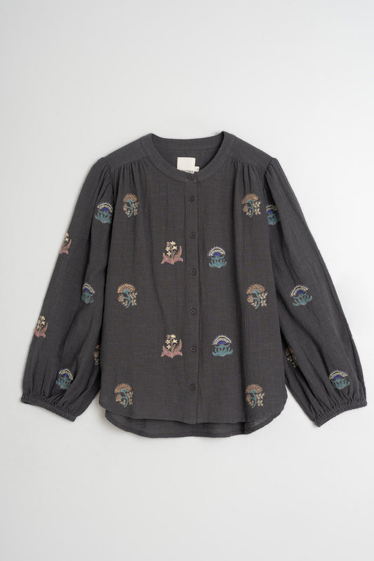 MULTI-COLOR EMBROIDERED SHIRT