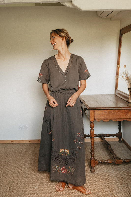 CROSS-STITCH SHIRT