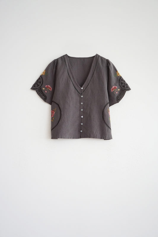 [CL] CROSS-STITCH SHIRT