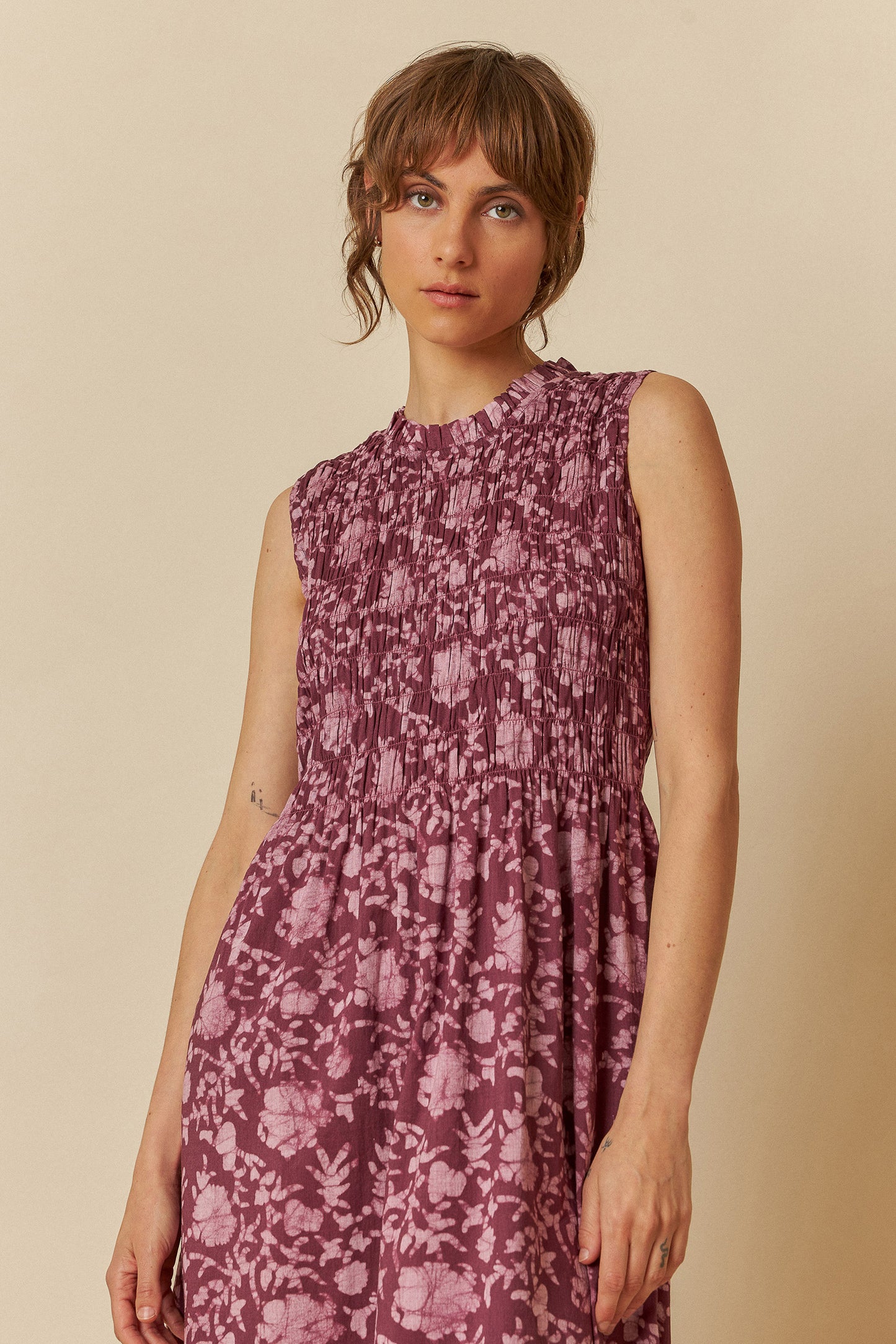 ELASTIC MAXI DRESS