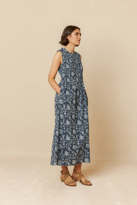 ELASTIC MAXI DRESS