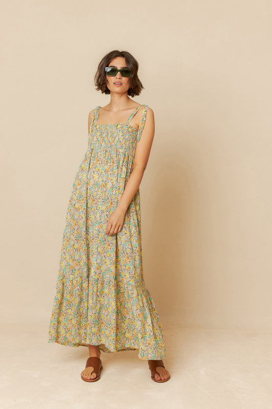 MAXI DRESS WITH STRAPS