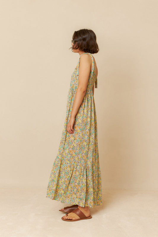 MAXI DRESS WITH STRAPS